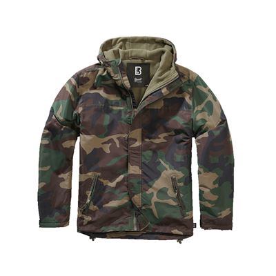 Bunda vetrovka FRONTZIP WINDBREAKER WOODLAND