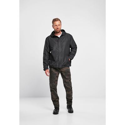 Bunda vetrovka FRONTZIP WINDBREAKER ČIERNA BRANDIT 3167-2 2