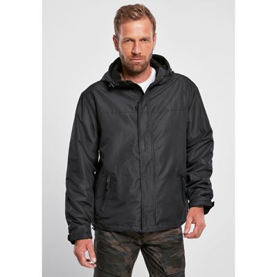 Bunda vetrovka FRONTZIP WINDBREAKER ČIERNA BRANDIT 3167-2 3
