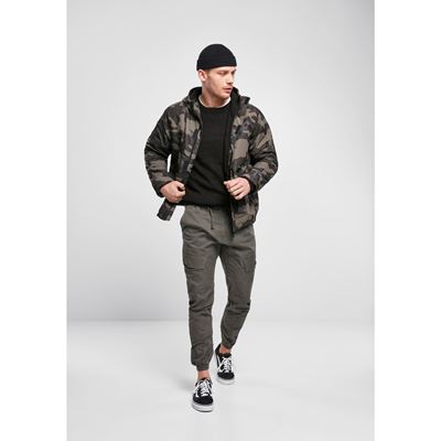 Bunda vetrovka FRONTZIP WINDBREAKER DARK CAMO BRANDIT 3167-4 2