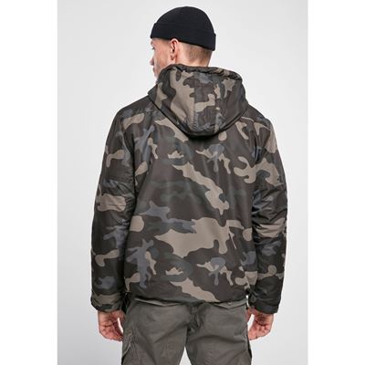 Bunda vetrovka FRONTZIP WINDBREAKER DARK CAMO BRANDIT 3167-4 3