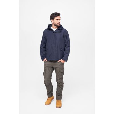 Bunda vetrovka FRONTZIP WINDBREAKER MODRÁ BRANDIT 3167-8 2