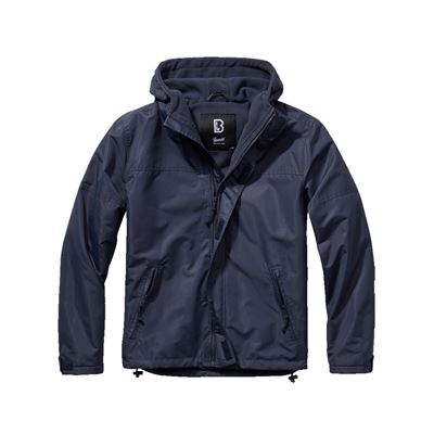 Bunda vetrovka FRONTZIP WINDBREAKER MODRÁ