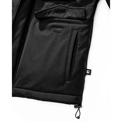 Bunda M65 SOFTSHELL ČIERNA BRANDIT 3208-11002 2