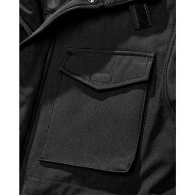 Bunda M65 SOFTSHELL ČIERNA BRANDIT 3208-11002 3