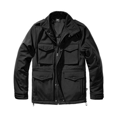 Bunda M65 SOFTSHELL ČIERNA