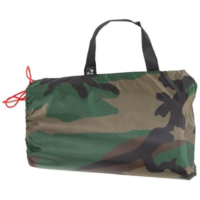 Plachta nepremokavá ľahká 3 x 4 m WOODLAND