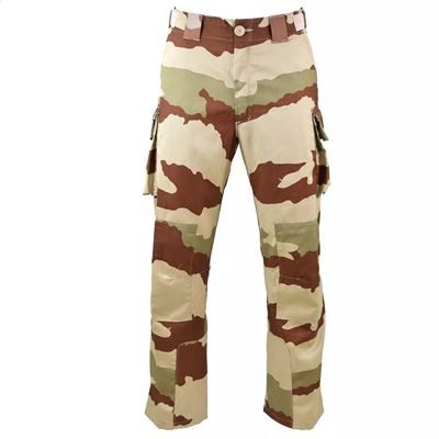 Nohavice francúzske T4 COMBAT CCE desert camo