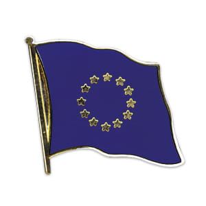 Odznak vlajka EÚ - Európskej únie vlajúca