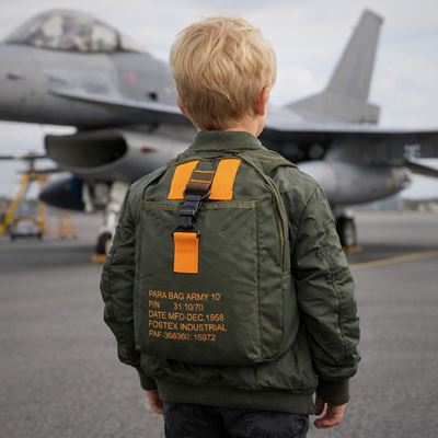 Batoh detský PARA ZELENÝ FOSTEX 351548 5