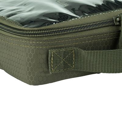 Puzdro HEXAGON ORGANIZER priehľadné ZELENÉ 101INC 359582-GR 3
