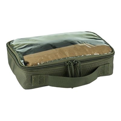Puzdro HEXAGON ORGANIZER priehľadné ZELENÉ 101INC 359582-GR 5