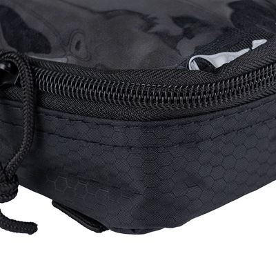 Puzdro HEXAGON ORGANIZER priehľadné malé ČIERNE 101INC 359583-BLK 3