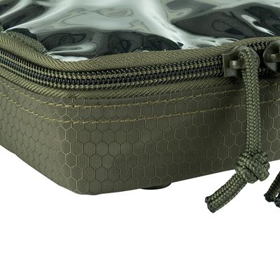 Puzdro HEXAGON ORGANIZER priehľadné malé ZELENÉ 101INC 359583-GR 2