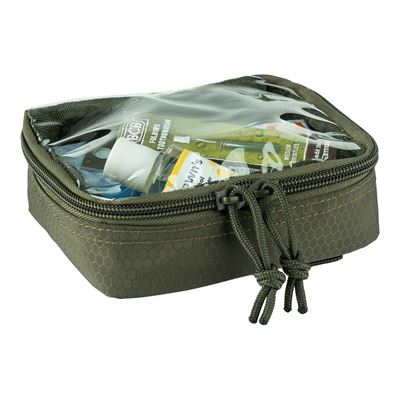 Puzdro HEXAGON ORGANIZER priehľadné malé ZELENÉ 101INC 359583-GR 4