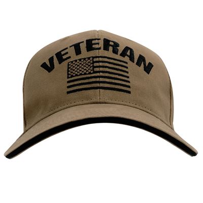 Čiapka VETERAN s US vlajkou COYOTE ROTHCO 35990 3