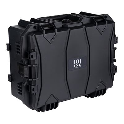 Plastový kufor #5 na ČIERNY 101INC 359925-BLK 2