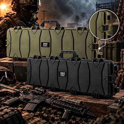 Kufor plastový na zbraň 102 cm ČIERNÝ 101INC 359927-BLK 2