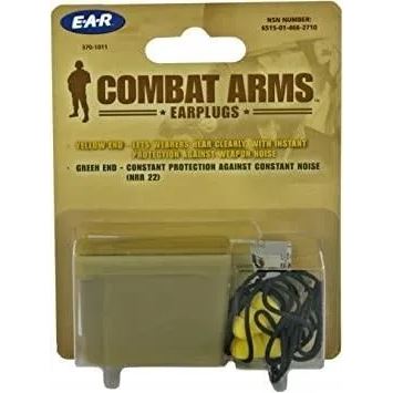 Ušné zátky COMBAT ARMS EARPLUGS v krabičke  370-1011 2