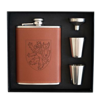 Ploskačka ČESKÝ LEV 225 ml (8 oz)