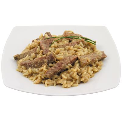 Hovädzie kúsky s ryžou v plechovke 400g  40250A 2