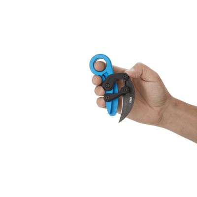 Nôž zatvárací PROVOKE® karambit MODRÝ CRKT 4041B 3
