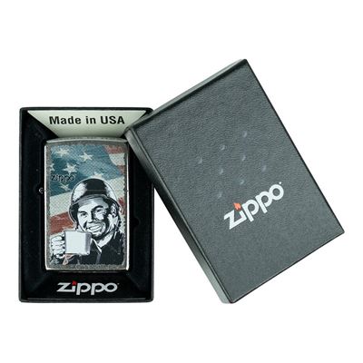 Zapaľovač ZIPPO G.I JOE COFFEE benzínový ZIPPO 421367 2