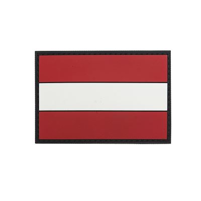 Nášivka AUSTRIA farebná plastová VELCRO 8x5cm