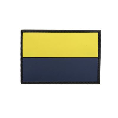 Nášivka UKRAINE farebná plastová VELCRO 8x5cm