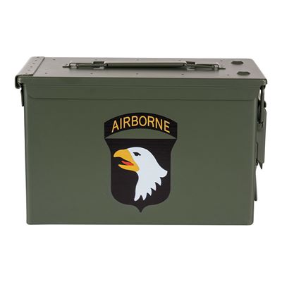 Debna na muníciu CAL.50 101st Airborne ZELENÁ