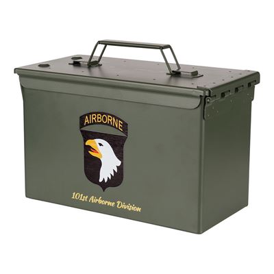 Debna na muníciu CAL.50 101st Airborne ZELENÁ