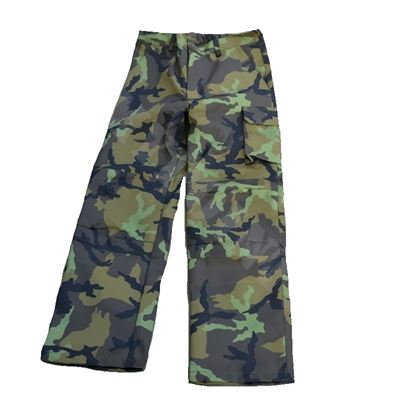 Nohavice detské ZIP vz.95 les