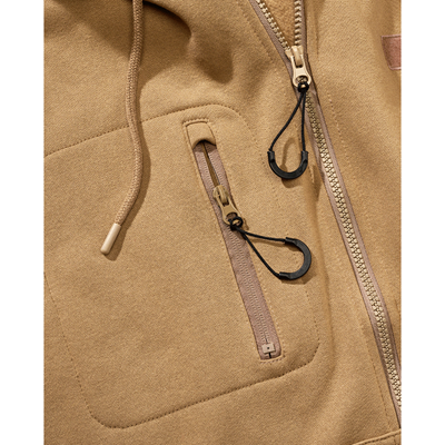 Taktická mikina na zips s kapucňou Tactical Sweat Jacket COYOTE BRANDIT 5033-20070 2
