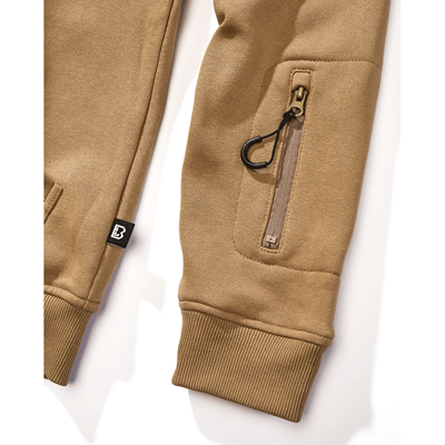 Taktická mikina na zips s kapucňou Tactical Sweat Jacket COYOTE BRANDIT 5033-20070 7