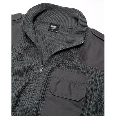 Sveter BW CARDIGAN ŠEDÝ BRANDIT 5039-12005 2