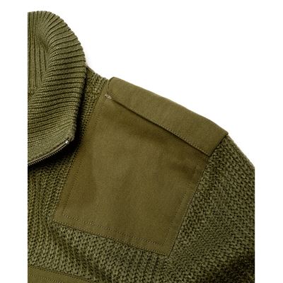 Sveter BW CARDIGAN ZELENÝ BRANDIT 5039-15001 3