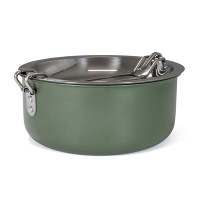 Outdoorová súprava riadu, trojdielna sada ALU Snap-Pack Origin Outdoors 557401 2