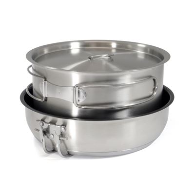 Outdoorová päťdielna sada riadu NEREZ Cooking Set „Non-Stick“ Origin Outdoors 557402 2