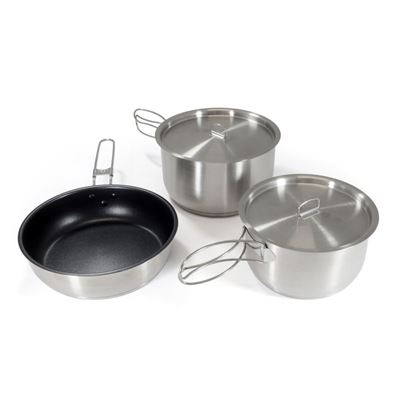 Outdoorová päťdielna sada riadu NEREZ Cooking Set „Non-Stick“ Origin Outdoors 557402 3