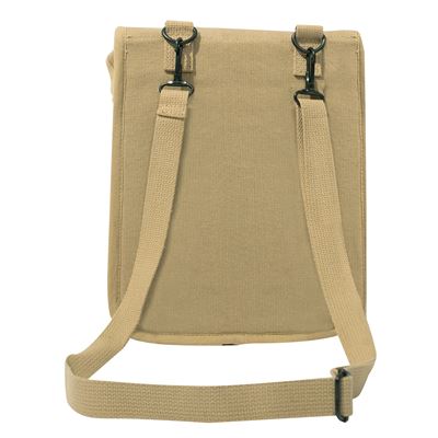 Taška cez rameno MAP CASE PIESKOVÁ