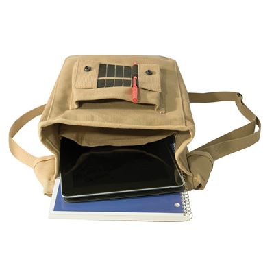 Taška cez rameno MAP CASE PIESKOVÁ