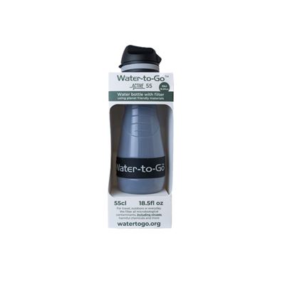 Filtračná fľaša ECO ACTIVE 55cl ČIERNÁ