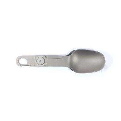 Skladateľná lyžica s vidličkou s karabínou Spork Compact TITANIUM Origin Outdoors 562088 6