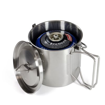 Hrniec s uchami a viečkom 2v1 OUTDOOR 1000 ml NEREZ Origin Outdoors 562093 4