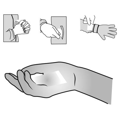 Jednorazový ohrievač rúk, až 10 hodín, sada 2 ks