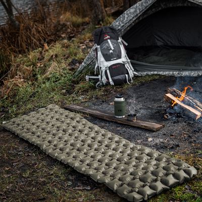 Nafukovacia karimatka Sleeping Pad 195 × 60 × 5 cm ZELENÁ M-TAC 60018001 7