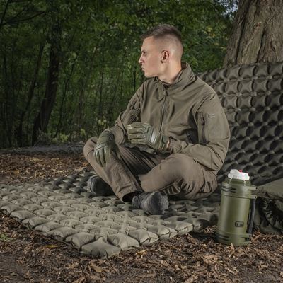 Dvojitá nafukovacia karimatka Sleeping Pad 195 × 120 × 5 ZELENÁ M-TAC 60019001 3