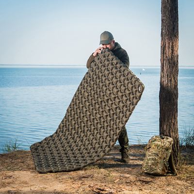 Dvojitá nafukovacia karimatka Sleeping Pad 195 × 120 × 5 ZELENÁ M-TAC 60019001 8