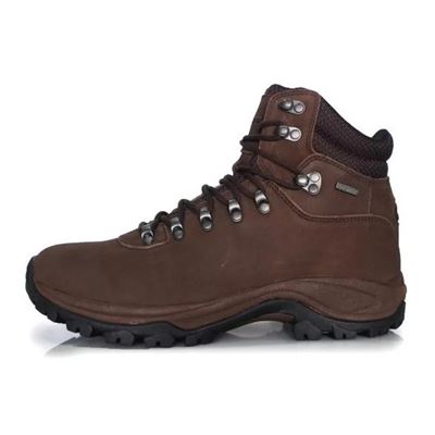 Topánky OUTDOOR CNL kožené HNEDÉ