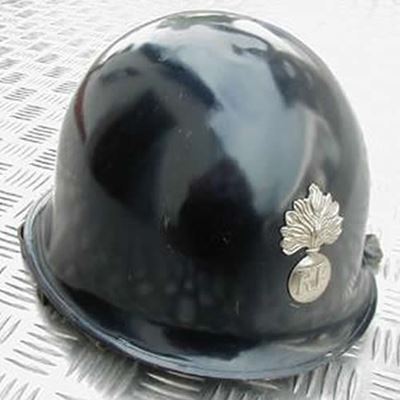 Helma RF francúzska odznak MODRÁ použitá